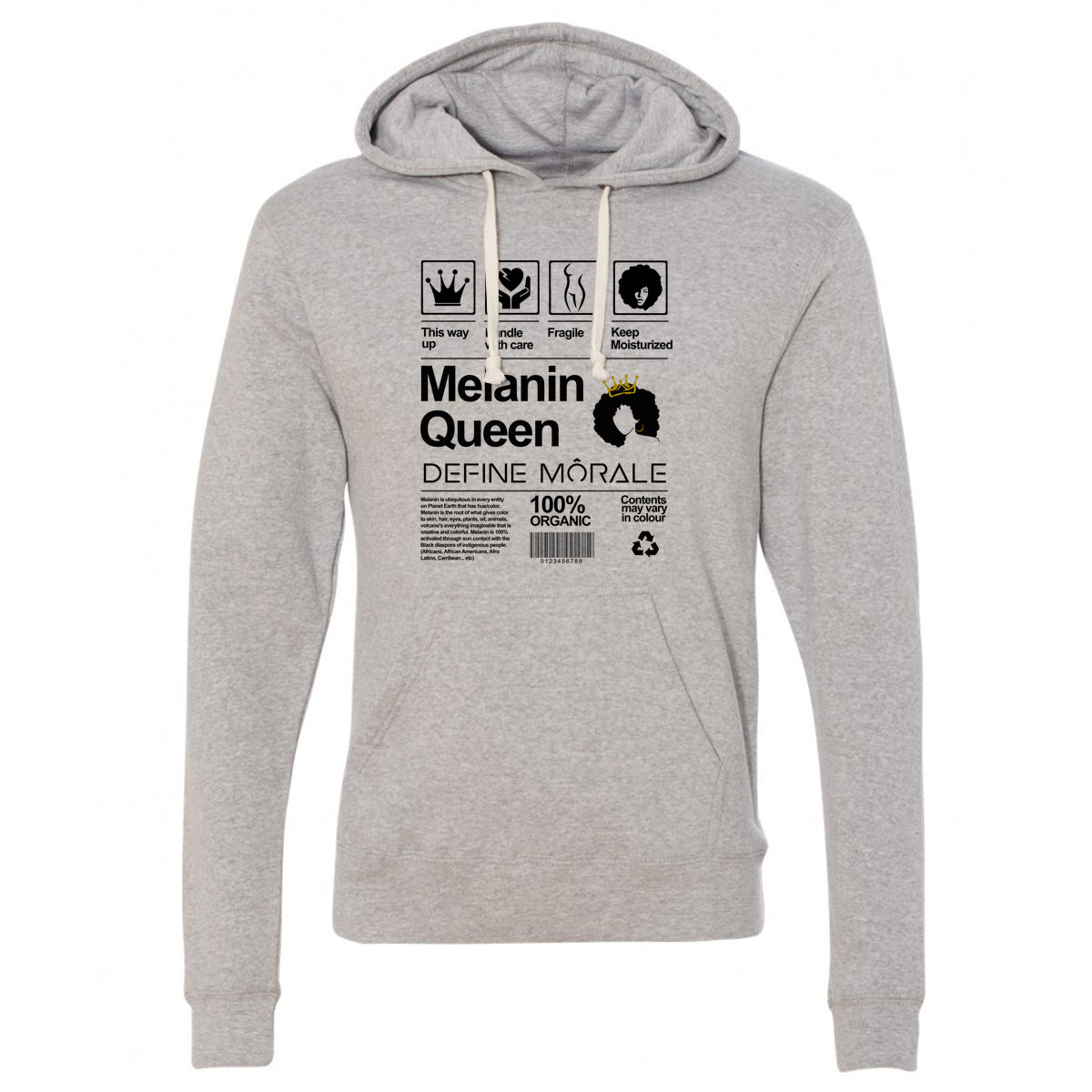 Melanin on sale queen hoodie