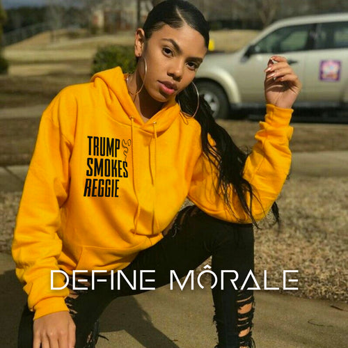 Smokes Reggie (Trump) - (Gold) Unisex Hoodie