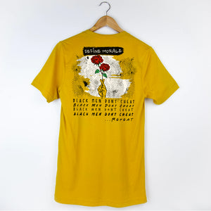 Black Men Don't Cheat (Mustard) - Short-Sleeve Unisex T-Shirt