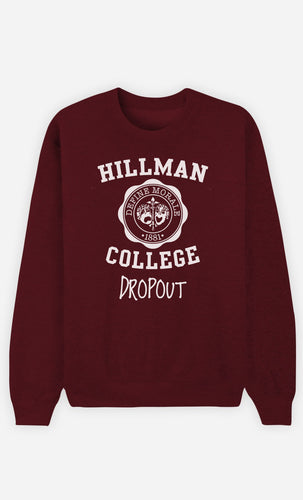 The Dropout - (Burgundy) Unisex California Fleece Raglan Sweatshirt