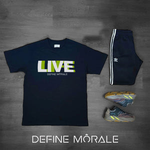 Live Life (Black) - Unisex Short Sleeve T-Shirt