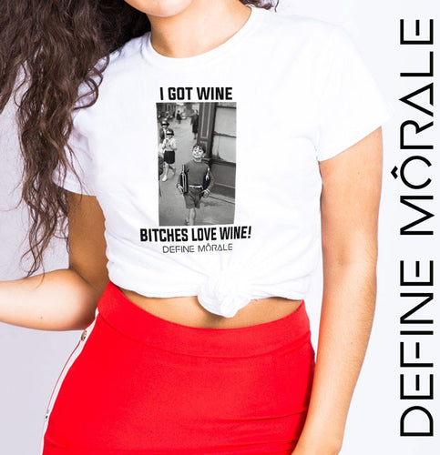 Got Wine - (White) Short sleeve women's t-shirt