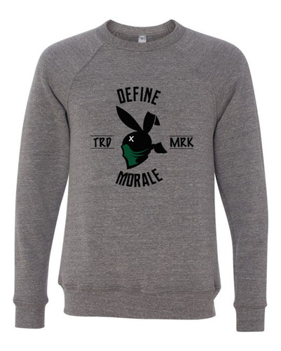 Plaiboi Bunny - Raglan Fleece Sweatshirt