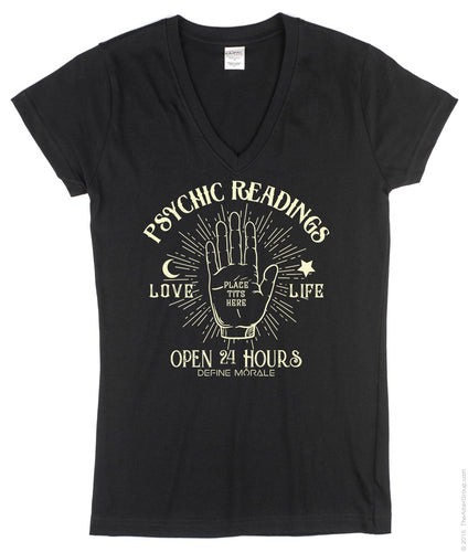 Psychic Reading - Women's Casual V-Neck Shirt