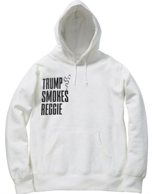 Smokes Reggie (Trump) - (White) Unisex Hoodie