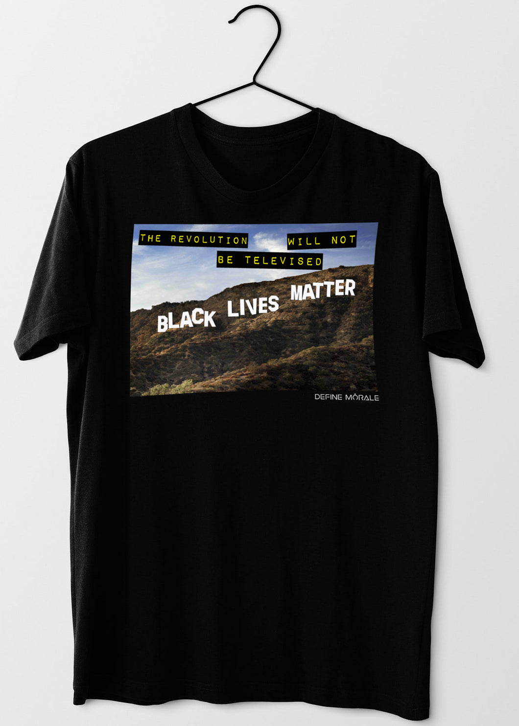 Black Hollywood (Black) - Unisex T-Shirt