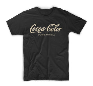 Cocoa Color - (Black) Unisex T-Shirt
