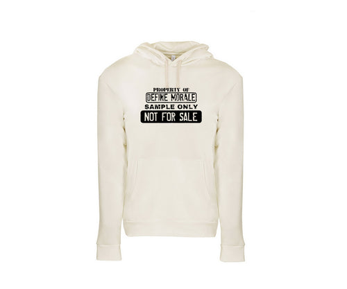 Sample Property Not Fpr Resale - (Cream) Unisex Hoodie