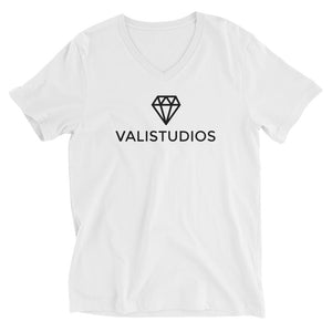 Valistudios - Unisex Short Sleeve V-Neck T-Shirt