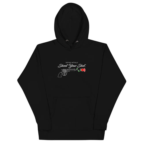 Shoot Your Shot - (Black) Unisex Hoodie
