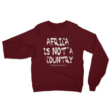 Africa is NOT a Country - (Truffle) Unisex California Fleece Raglan Sweatshirt