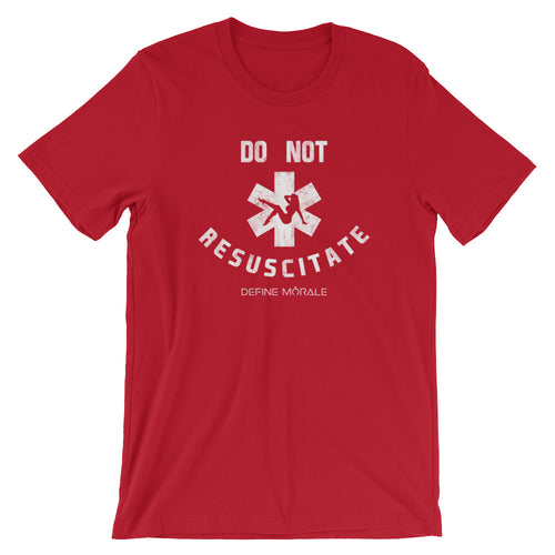 Do Not Resuscitate - (Don't Save Them - Red) Short-Sleeve Unisex T-Shirt
