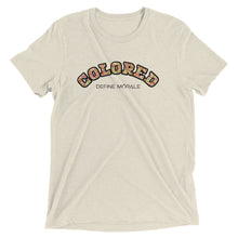 Colored Scribble - (Oatmeal) Unisex Triblend Short Sleeve T-Shirt