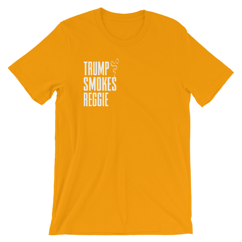 45 Smokes Reggie Trump - (Gold) Sleeve Unisex T-Shirt