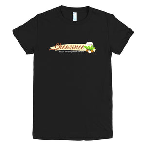 Sheasence Logo T- Shirt - (Black) Short sleeve women's t-shirt