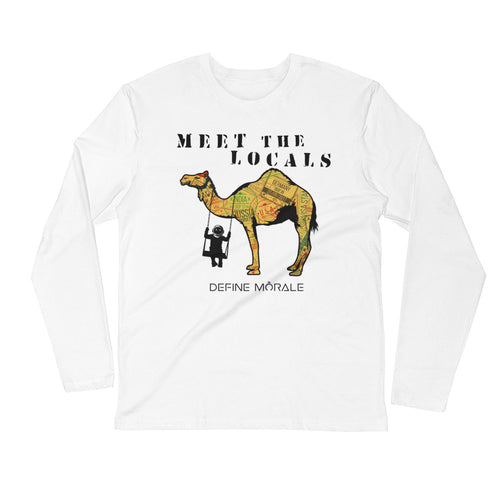 Meet The Locals - Long Sleeve Fitted Crew