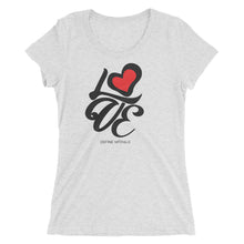 Love Formation - Tri Blend Ladies' Short Sleeve T-shirt