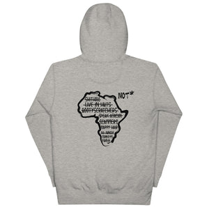 Africa is NOT a Country - (Grey) Unisex Hoodie