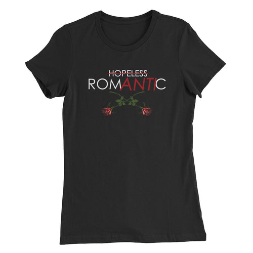 Hopeless Anti-Romantic - (Black) Women’s Slim Fit T-Shirt