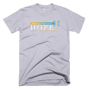 HOPE - (Heather Grey) Unisex Short Sleeve T-Shirt