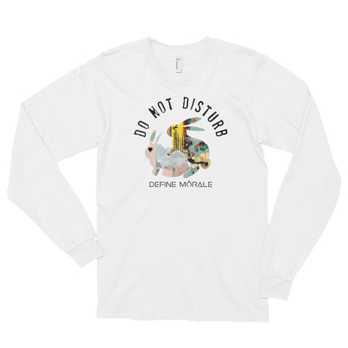 Do Not Disturb - (White) Long sleeve t-shirt (unisex)