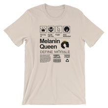 Melanin Queen - (Alternate Colors- Cream & Mauve) Short-Sleeve Unisex T-Shirt