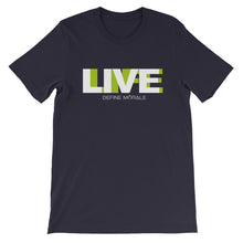Live Life (Royal & Navy Blue) - Unisex Short Sleeve T-Shirt