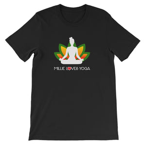 Millie Loves Yoga Alt - Short-Sleeve Unisex T-Shirt