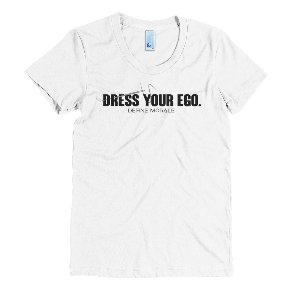 Dress Your Ego - Women's Crew Neck Crew Neck Tee