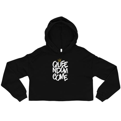 Queendom Come - Crop Hoodie