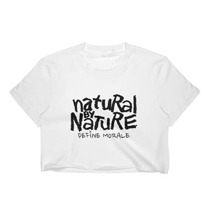 Natural By Nature - (White) Women's Crop Top