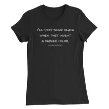 Being Black - Women’s Slim Fit T-Shirt
