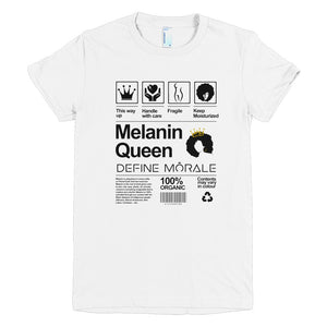 Melanin Queen - Short sleeve Women's T-shirt