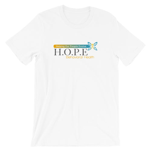 HOPE - (White) Short-Sleeve Unisex T-Shirt