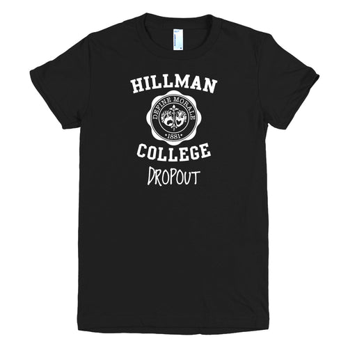 The Dropout (Black) - Short sleeve women's t-shirt