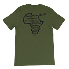 Africa is NOT a country - (Olive) Short-Sleeve Unisex T-Shirt