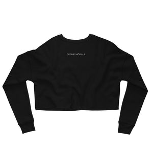 No Stylist - (Black) Crop Sweatshirt