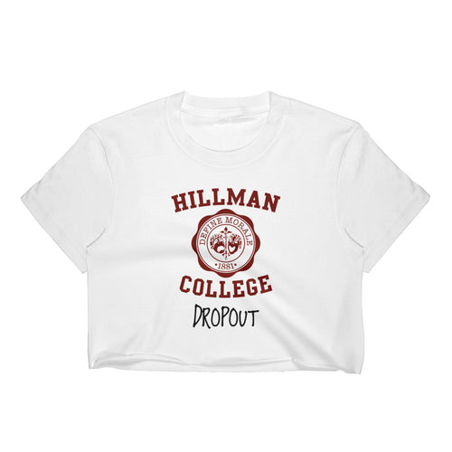 The Dropout (White) - Women's Crop Top