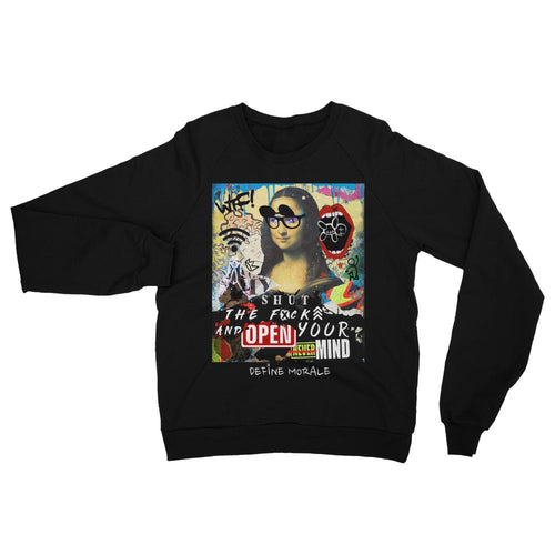 Open Your Mind - Unisex Raglan Fleece