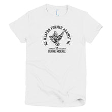No Weapon Formed Against Me - Short Sleeve Women's T-Shirt