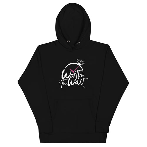 Worth the wait - (black) Unisex Hoodie
