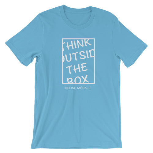 Outside The Box - (Ocean Blue) Short-Sleeve Unisex T-Shirt