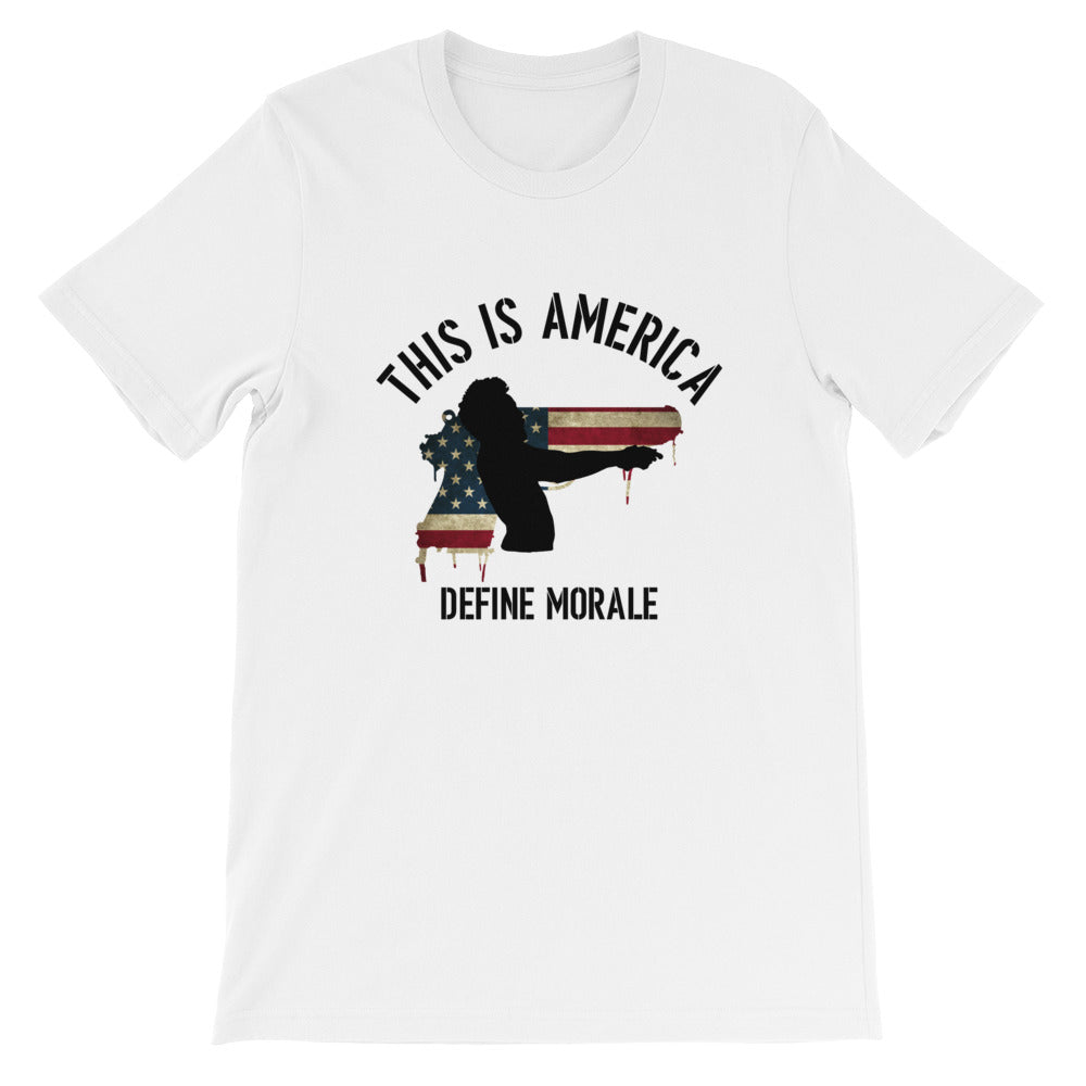 This Is America White - Short-Sleeve Unisex T-Shirt