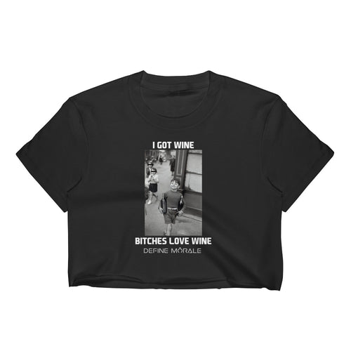 Got Wine - Women's SLIM FIT Crop Top