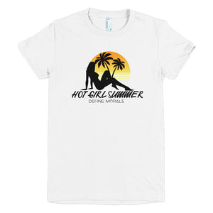 Hot Girl Summer - (White) Short sleeve women's t-shirt