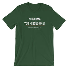 Yo Karma - (Black & Green) Short-Sleeve Unisex T-Shirt