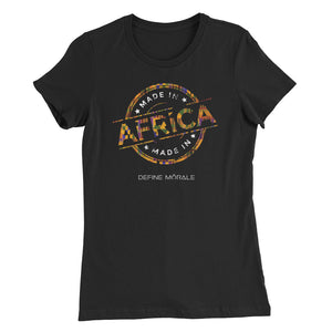 Made In Africa - Women’s Slim Fit T-Shirt