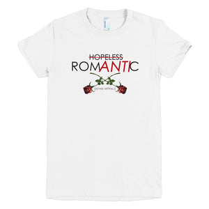 Hopeless Anti-Romantic - (White)  sleeve women's t-shirt