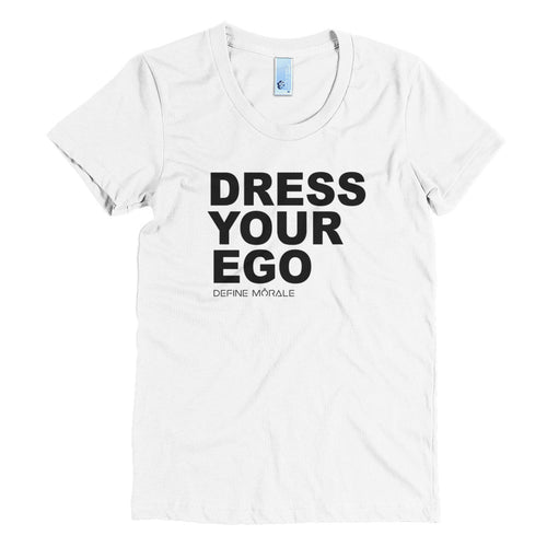 Dress Your Ego - Women's Crew Neck Crew Neck Tee