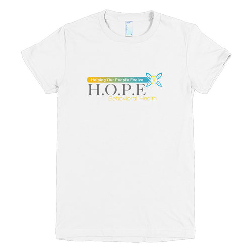 HOPE - (White) Short sleeve women's t-shirt